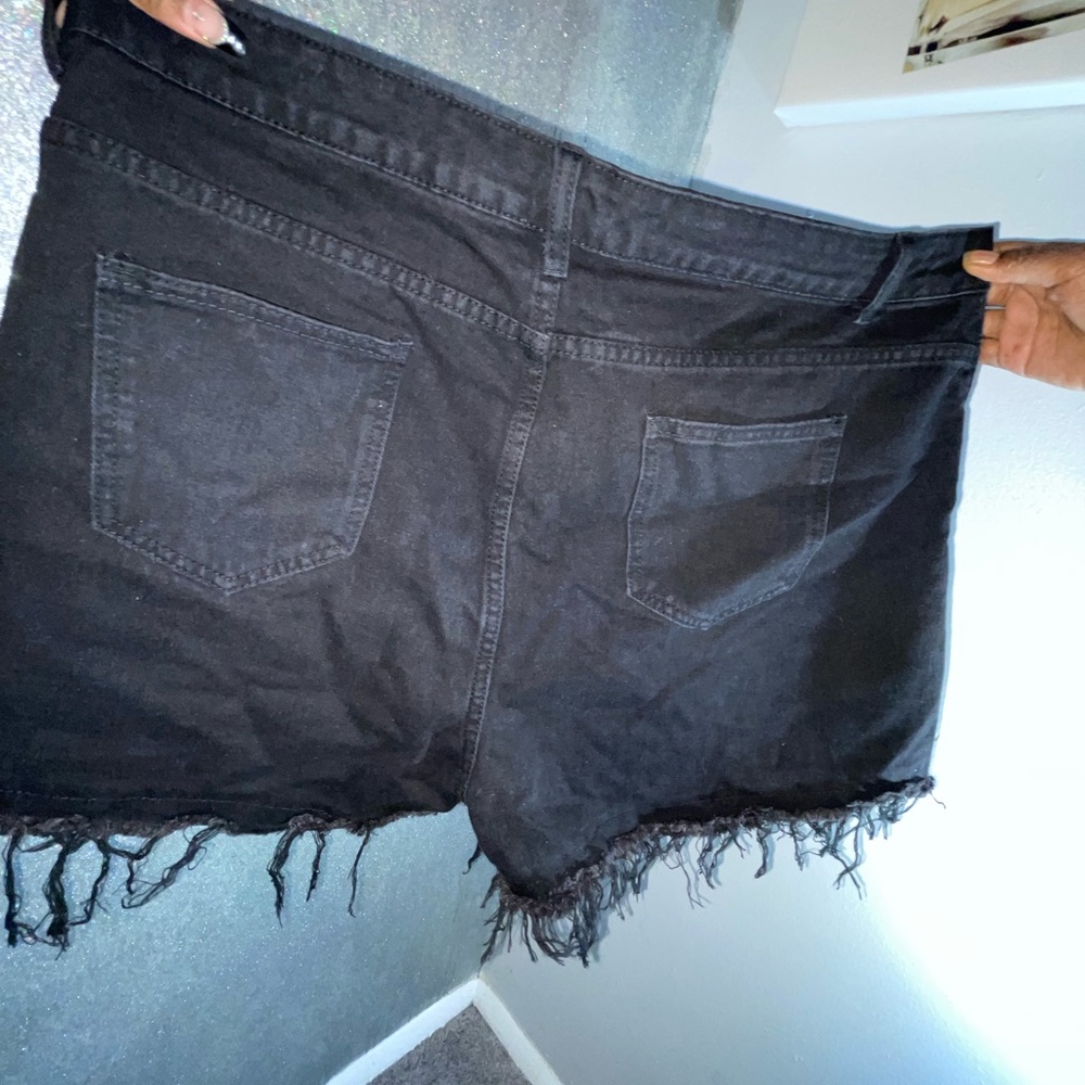 Black shorts
